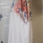 Jane and Delancey JANE DELANCEY TOP WHITE FLORAL KNIT BOHO TUNIC RELAXED Photo 3