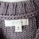 All:Row Light Purple Checkerboard Knit Sleeveless Sweater Vest M Size M Photo 1