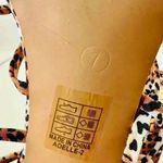 Miss Lola Adelle-2 Women’s Sz 7 Cheers Pattern Ankle Ties Heel Sandals Photo 3