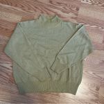 Milano Gold Cowl Neck Sweater with Relaxed Fit and Long Sleeves Size L Photo 3