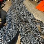 Calvin Klein  black and white patterned Jumpsuit size 6 Photo 3