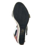 Geox  Respira Janira Wedge Sandals Black Patent NIB Women’s Size 9 Photo 5