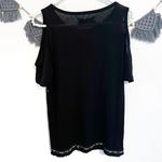 Derek Lam NWT  10 Crosby x Revolve Fringe Cold Shoulder Tee Photo 6