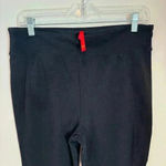 Spanx  Micro Rib Knit Control Top Skimmer Leggings in Black Pants Women's Size XL Photo 3