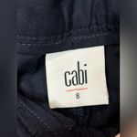 CAbi Eyelet Navy Faux Woman’s Wrap Business Casual Skort Size 8 Photo 5