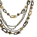 Women's Beaded Necklace Multicolor Multi Strand Layered Boho Costume Jewelry Photo 4