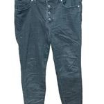 Madewell  9"‎ Mid-Rise Skinny Jeans in Berkeley Black: Button-Through Size 32 Photo 0