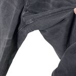 American Eagle Baggy Straight CutOut Super Hi Rise Jean Black Women’s Size 6 S Photo 8