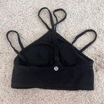 Lululemon Black Flow Y Strappy Bra Photo 2