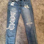 American Eagle  Tomgirl Distressed Jeans Photo 0