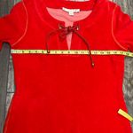Boston Proper Red Grommet Terrycloth Tunic Mini Dress Small Photo 11