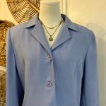 Karen Scott Vintage Lilac Blazer Petites Minimalist Y2K Streetwear Office 10P Photo 3