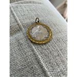 Vintage Pope Paulus VI Saint Christopher Italy Catholic 2 Tone Medal Gold Photo 6