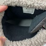 BASS | Brown Black Leather Zip Duck Boot Fleece Lined 11 Photo 3