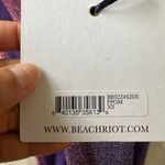 Beach Riot  Claire Bikini Bottom Pink Purple Ombre Glitter Size XS NWT Photo 3
