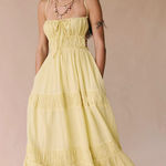 Free People SOLD OUT ONLINE |  Taking Sides Maxi Dress | Butter Yellow | Small Photo 0