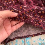 Forever 21 Women's Long Sleeve V-Neck Paisley Print Romper Size Large Photo 9