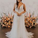 Casablanca Wedding Dress Cayenne White Size 12 Photo 0