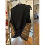 Dalin Beaded Vest Women's 3X Gold Black Pearl Sequin Top Photo 1