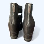 Sorel Joanie II Strap Wedge Sandal Black Gore Womens size 5.5 M Gorpcore Comfort Photo 3