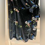 Urban Outfitters Floral Velvet Wrap Dress Size M Photo 4