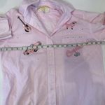 Vintage Cruisin’ Button Down Striped Long Sleeve Shirt Oversized Sz Sm Photo 9