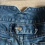 Decree  Blue Jean Shorts with Cut-Off Hem and Medium Wash Photo 7