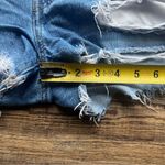 Levi's  501 Womens Cut Off Button Fly High Rise Jean Shorts Distressed Size 28 Photo 4