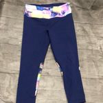 Victoria's Secret Victoria’s Secret sport blue tye dye cropped leggings Photo 0
