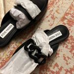 Steve Madden Black Pointed Toe Mules Photo 1