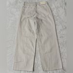 HIDDEN WHITE SEA SALT HIGH WAIST RAW HEM WIDE LEG JEANS Size 24 Photo 4