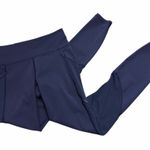 Lululemon Leggings Womens Size 4 Navy Blue Wunder Under Sheer Inserts Activewear Photo 0