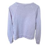 J.Crew Women's XS Light Pink Crewneck Pullover Sweatshirt Cropped Length Photo 1