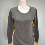 Cyrus CLEARANCE! Gray & Gold Crewneck Sweater Size M EUC Photo 0