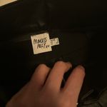 Princess Polly Faux Leather Black Skinny Pants High Waist Zipper Accents Photo 3