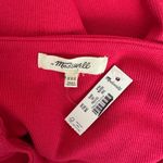 Madewell Squareneck Tank Top Watermelon Spaghetti Straps Slim Stretch XXS NWT Photo 3