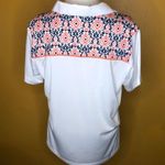 Kate Lord White and Orange Gold Shirt, L Size L Photo 1