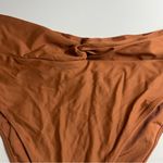 Aerie • NWT Brown Twist High-Waisted Bikini Bottom Photo 3