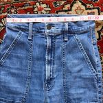 MOTHER Wrapper Patch Springy Ankle Jeans. Size 25 🩵☆ Blue Photo 12