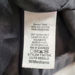 Renee C . Womens Skirt Size M Black Gray Pleated A-line Colorblock Midi Casual Photo 8