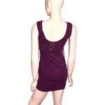 Rocawear Vintage Y2K  Fuscha fringe and purple bodycon mini dress medium Photo 2