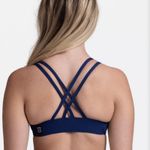 Jolyn FENDRICK Navy Blue Bikini Top size M Size M Photo 4