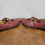 Soft Style Womens Shoes Size‎ 7 Red Mary Janes Round Toe Strap Closure Flat Photo 6