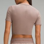 Lululemon Hold Tight Straight Hem Cropped T-shirt Photo 2