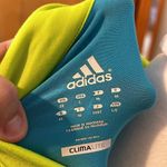 Adidas  women’s track jacket turquoise green trim‎ full zip size L BIN E Photo 5