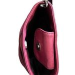 Ralph Lauren Vintage Dark Red soft faux leather Cross body handbag Photo 2