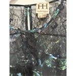 Haute Hippie  tangled up in blue silk dress size XS Photo 6