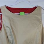 Citrine Green Tan Pants Set Business Casual Safari 2 Piece Set Size 14 Photo 6