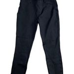 Spanx Black Pull On Ponte Pants Leggings Split Hem Size S Photo 0