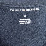 Tommy Hilfiger Women’s Navy Blue Logo Cropped Pullover Sweater Photo 4